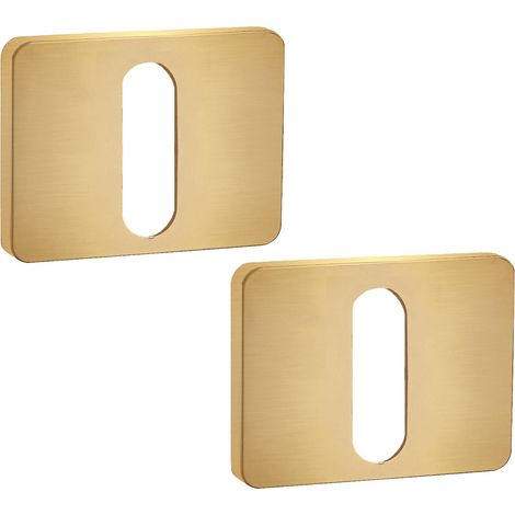 Kuchinox LK7G01A Kurzer rechteckiger Goldschlüssel für MALI-Türgriff (1/3)
