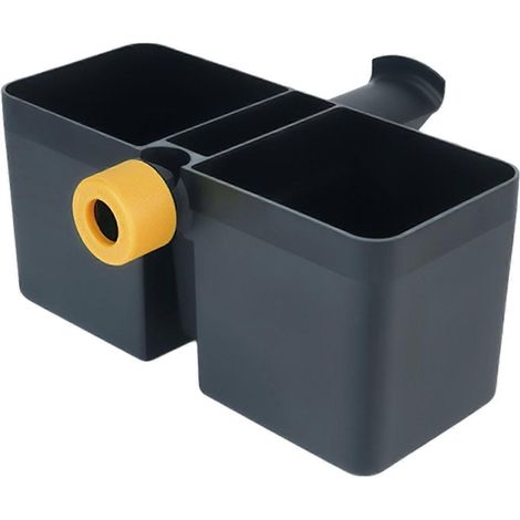 Porte-gobelet double 2 en 1, support à clip pour boisson et casque audio à placer sous le bureau (1/5)