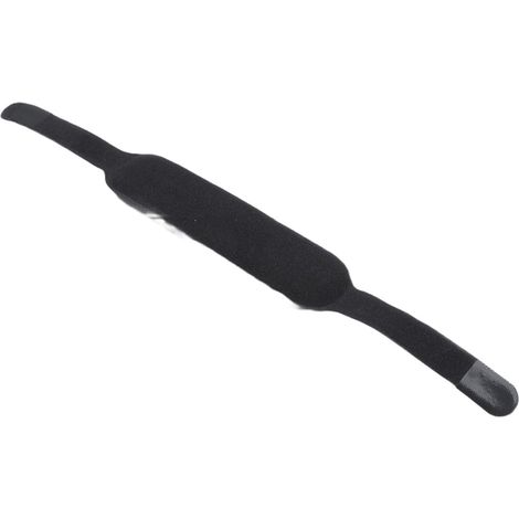 Bandeau souple N3 en cuir synthétique et rembourrage en mousse, léger et confortable, utilisation prolongée, noir (1/5)