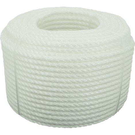 Cordage en polypropylène VISO - blanc - Ø10 mm - vendu au mètre - CBL105 (1/2)