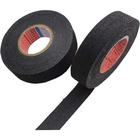 Stücke schwarzes Klebeband für Autos, aus Stoff, für Hochtemperaturschaltungen. (1/5)