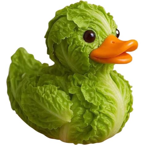 Petite statue de canard sur le thème des légumes, décoration de bureau, sculpture en résine pour collectionneurs, adultes, , armoire, bibliothèque, étagère studio (1/5)