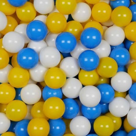 Balles Piscine Sèche - Diamètre 7 cm - Non Toxique - Pour Piscine Trampoline Bain - 100 Pièces (1/3)