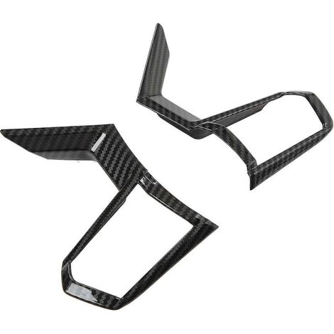 2-teiliges Set Lenkradabdeckungen/Zierrahmen als Ersatz für Mitsubishi Outlander 2023 (1/5)