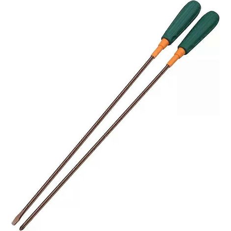 Tournevis long magnétique à fente cruciforme de 300 mm avec poignée en caoutchouc (1 pièce) - Outil de réparation à main (1/4)