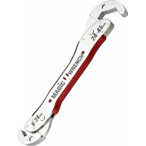Magic Wrench Universal Adjustable Automatic Ratchet Works Like a Pop Socket Reversible Ratchet