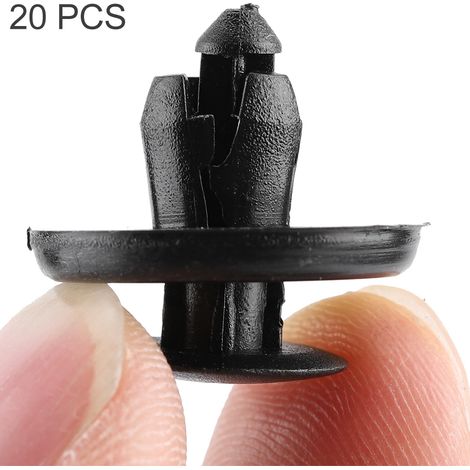 Attache de pare-chocs en plastique, clips de fixation pour garde-boue Toyota, agrafes de retenue de revêtement, type poussoir, 20 pièces, référence 90467-07166. (1/5)