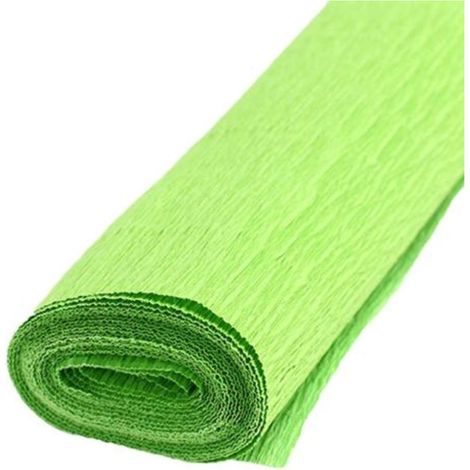 Cf.10 Carta Crespa 40Gr. Verde Medio 17 X1