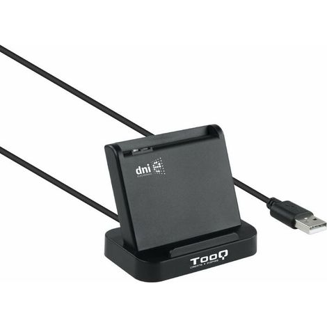 Lettore di Schede Intelligenti TooQ TQR-220B Nero (1/5)