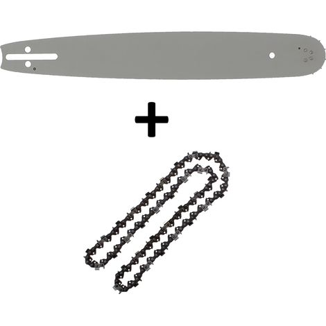 Barra guida da 16 pollici (40 cm) con catena a 66 maglie per motosega