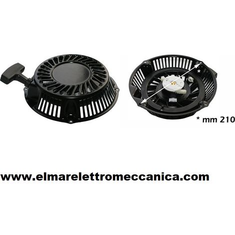 BRIGGS & STRATTON Avviatore motori superiori a 8 HP con cricchi in plastica, interasse fori 210 mm 340068