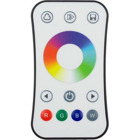 Télécommande LED RF R8-1 tactile RGB/RGBW blanche Ecolight (1/5)