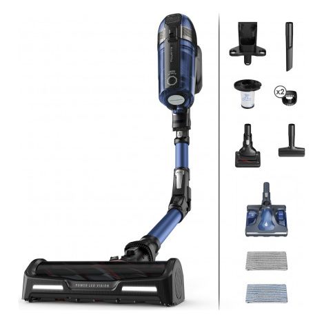 Rowenta X-Force Flex 12.60 Aspirador Escoba Azul y Gris