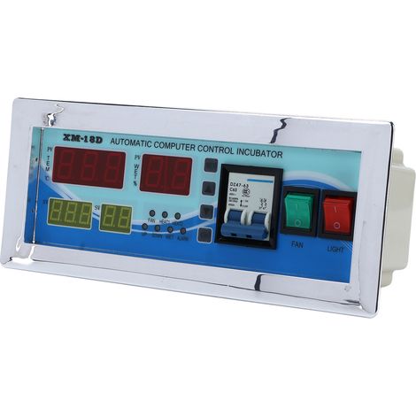 Contrôleur d'incubateur à œufs, éclosoir automatique, thermostat de température et d'humidité pour poussins et canards, 220 V (1/5)