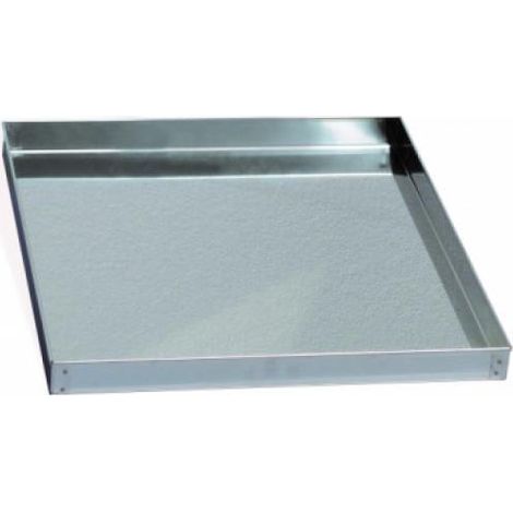Vassoio inox per carrellino portamelari 43x50 cm