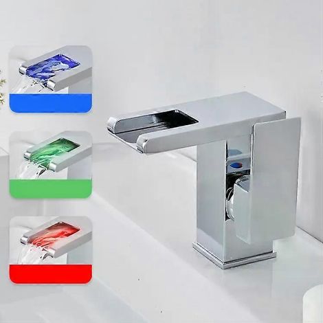 Robinet intelligent à changement de couleur et reconnaissance de température, modèle A (1/2)