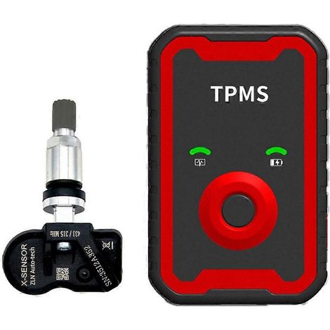 Capteurs TPMS programmables 2 en 1 433 MHz + 315 MHz - Programmation possible via téléphone portable avec capteur (1/5)