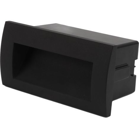 Éclairage d'escalier 110-240 V, haute luminosité, étanche IP65, plafonnier rectangulaire encastré pour une utilisation intérieure et extérieure (1/5)