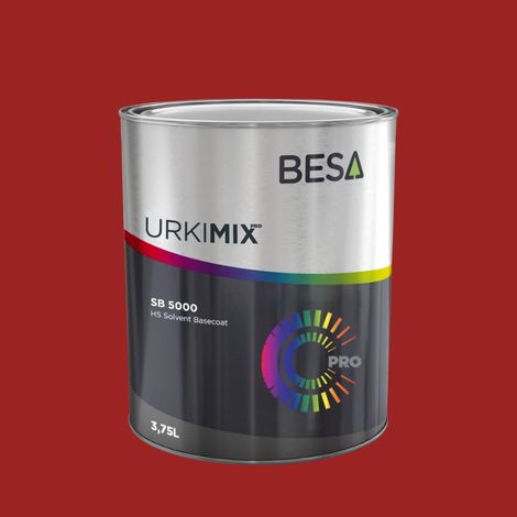 Pot de peinture Polyuréthane / bi composant Rouge De Sécurité RAL 3001  Satin - 150 gr
