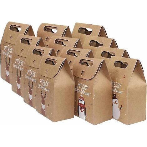 12 Weihnachtspapiertüten (1/3)