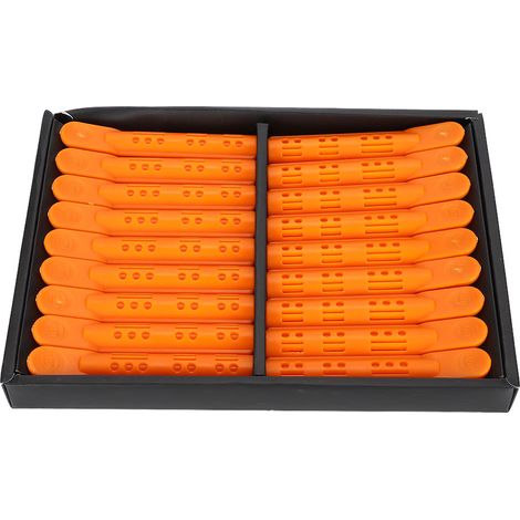 Rouleaux à cheveux professionnels 18 pièces pour boucles ondulées - Outil de coiffure DIY ménager orange (1/5)