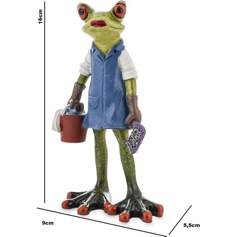 Putzfrauenfrosch 16 cm (1/2)
