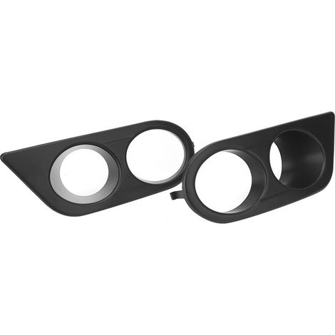 pour cache antibrouillard e46 pour couvre antibrouillard m3 e46 Garniture de phare antibrouillard, paire de couvre-feux antibrouillard de pare-chocs avant 51112695256 pour E46 M3 2001-2006 (1/5)