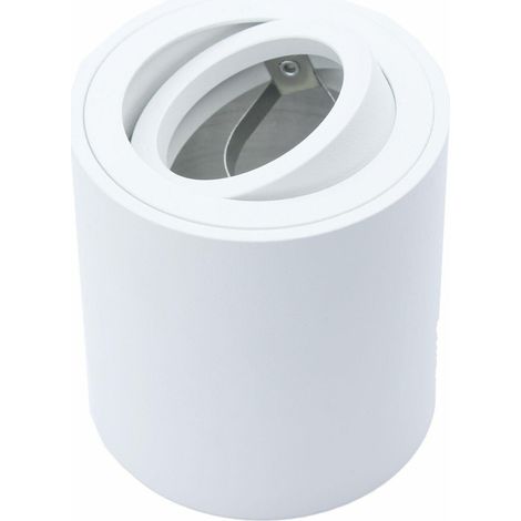 Spot tube LED saillie blanc orientable GU10 Corto 5001 (1/2)