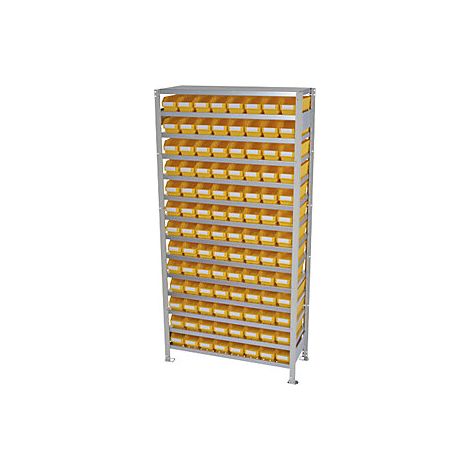 Estantería ensamblable con cajas altura de estantería 2100 mm (1/5)