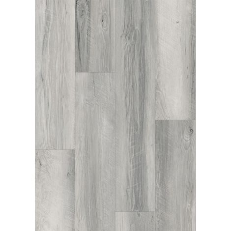 Mexen Portland échantillon de panneau vinyle 1240 x 182 mm SPC 6,5 mm, sous-couche IXPE 1,5 mm, 4 V-Joint, Noyer - F1071-S (1/2)