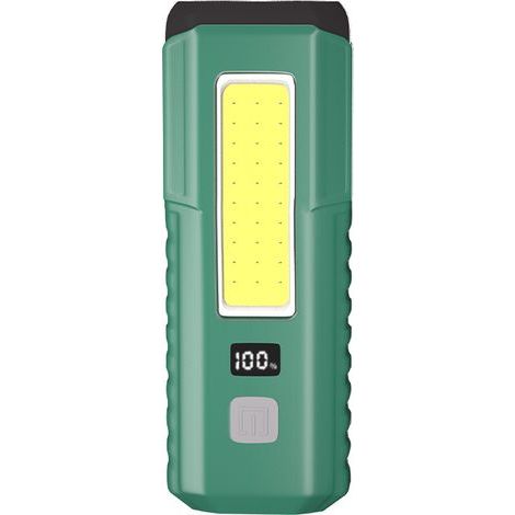 Lampe de travail magn��tique LED/lampe de r��paration automobile, lampe torche COB, rechargeable, 3 modes d'��clairage, multifonctionnelle avec crochet magn��tique.