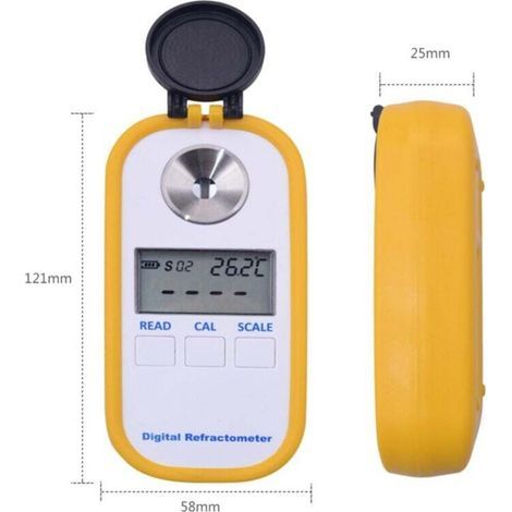 Portable 4-in-1 Digital Honey Refractometer / Water / Beet / Measuring Instrument Refraction Tester DR301 (1/4)
