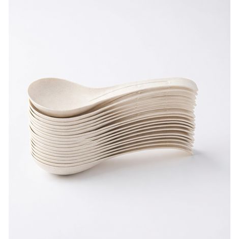 Cuillère jetable à long manche, lot de 20 (1/5)