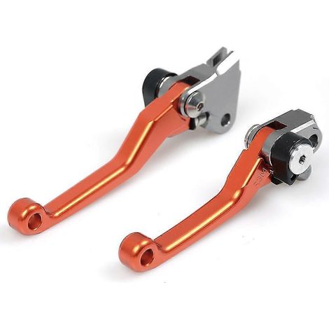 Leviers de frein et d'embrayage pivotants pour motos 65SX, 85SX, 105SX, 125SX, 144SX, 150SX et 250SX (modèles 65, 85, 105, 125, 144, 150, 250, 450 et 525 SX - 144SX 04-08). (1/5)