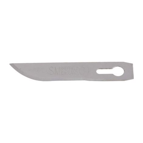 Lame de scalpel Swann-Morton Acier au carbone Incurvé 50 par paquet ( Prix pour Boîte de 50 )