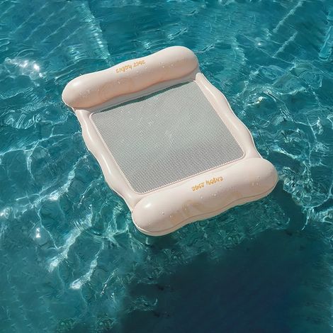 Chaises longues et bouées pour piscine, sièges gonflables en PVC, accessoires de piscine d'été
