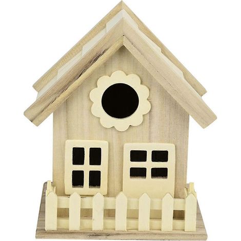 Nichoir suspendu, nichoir en bois fait main, nichoir d'extérieur (1/5)