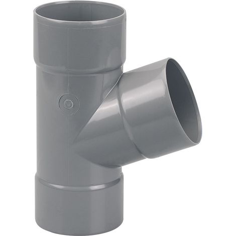 Codo doble hembra pvc Wavin 3025883 ángulo 67 grados