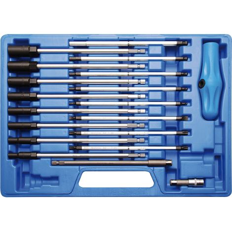 BGS T-maniglia cacciavite e chiave a bussola set 19 pz. - 7985