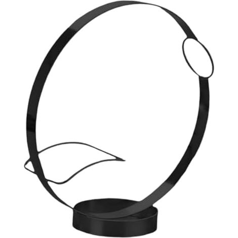 Porte-Bouteille en Métal,Casier à Vin, Étagère à Vin, Porte-Bouteilles de Vin, Support pour Bouteille de Vin, Range Bouteilles pour Cuisine,Décoration de La Maison, Noir, 24.5cmx9.5cmx26.5cm (1/5)