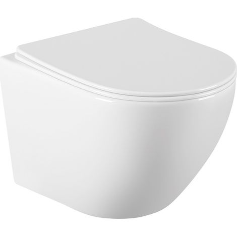 Mexen Lena taza wc Rimless, blanco brillante - 3322XX00 (1/5)