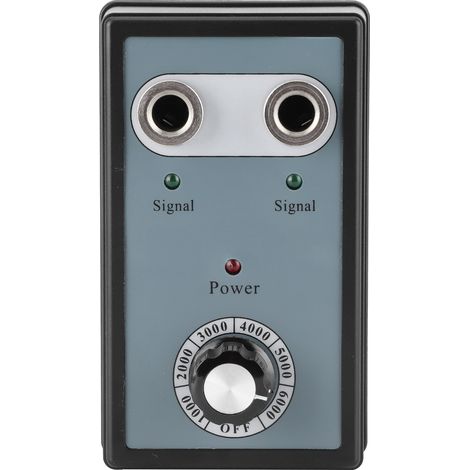 Outil de diagnostic et testeur de bougies d'allumage 12 V à double prise avec voyant lumineux prise US 100-240 V + adaptateur pour prise UE 125-250 V (1/5)