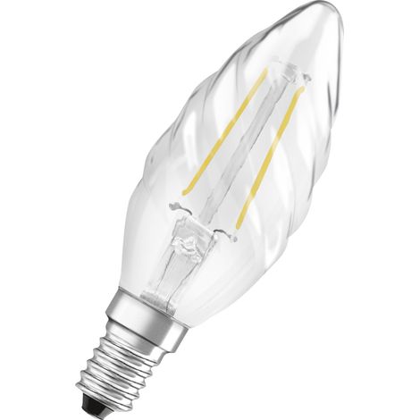 OSRAM HOMELIGHTING 4058075436565 LED EEK F (A - G) E14 Kerzenform gedreht 2.5 W = 25 W Warmweiß (Ø x (1/3)