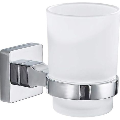 Porte-Brosse à Dents Acier Inoxydable Support de Brosse à Dents Mural Rangement Dentaire Salle de Bain, Range Brosse a Dents (1/5)