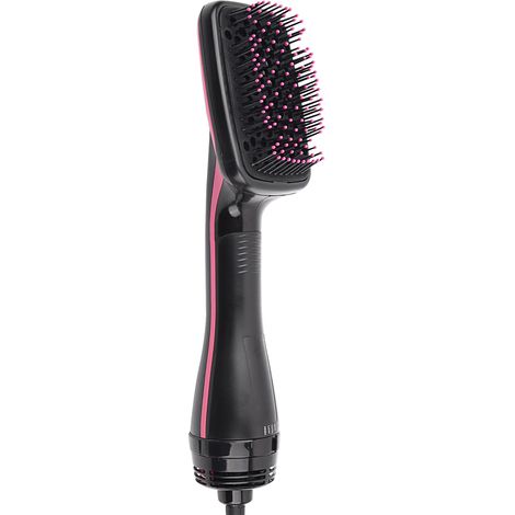 Brosse séchoir à cheveux multifonctionnelle 2 en 1 avec ions anioniques, peigne et styler (prise américaine). (1/5)
