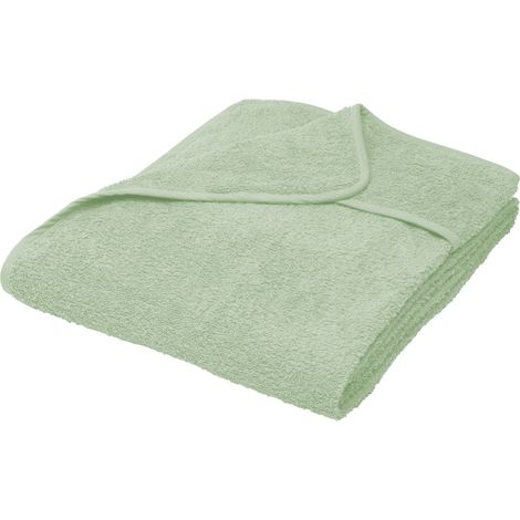 Beautissu Serviette pour Bain de Soleil XL Marbella Vert clair, 200x70 (de)