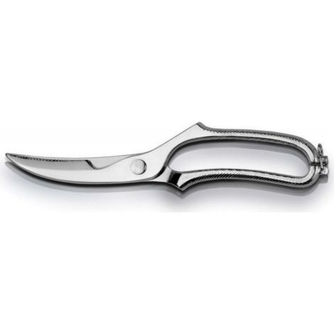 Ghidini Cipriano Trinciapollo Cromato Utensile da Cucina per Taglio e Preparazione Alimentare