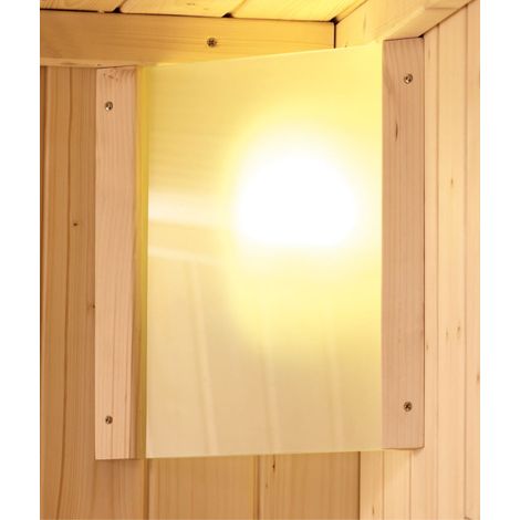 Saunaleuchte PREMIUM aus Glas
