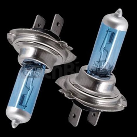 H7 Lampe ampoule phare light 12V/100W ultra blanche 5000K (1/3)