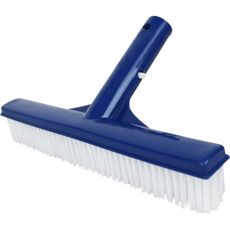 Tête de brosse paroi 25 cm pour piscine adaptable sur manche standard ou télescopique - Bleu - Linxor